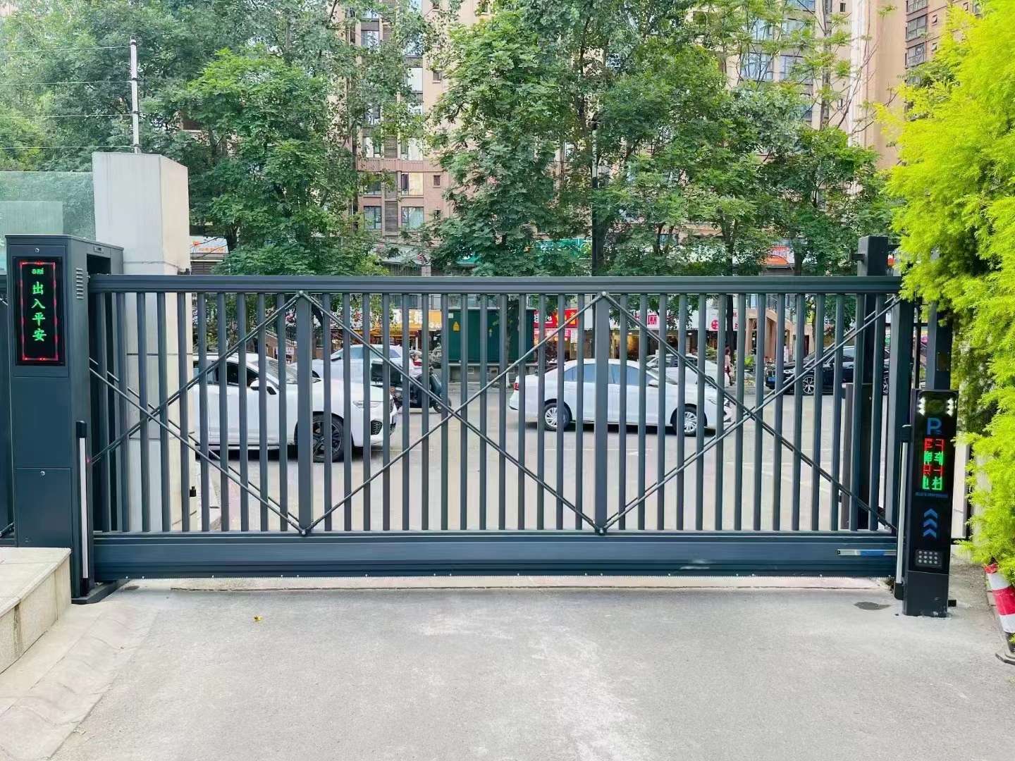 云龙区电动伸缩门